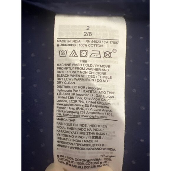 GapStudio Poplin Maxi Shirtdress Off Shoulder A Fit & Flare Silhouette - Picture 9 of 9